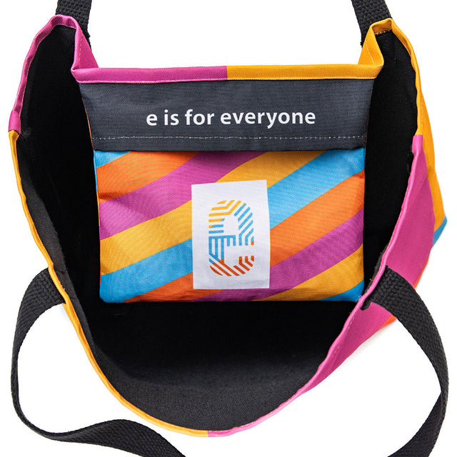Color Block e Large Tote Bag