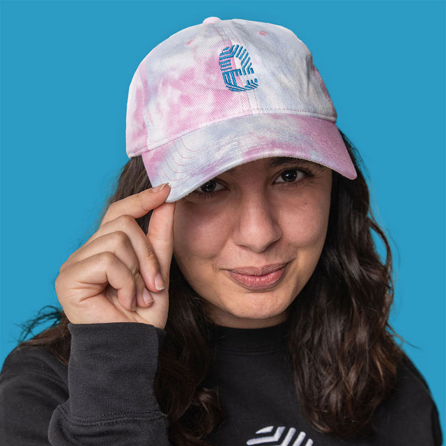 Tie dy-e hat