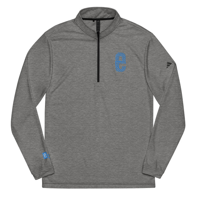e Quarter zip pullover