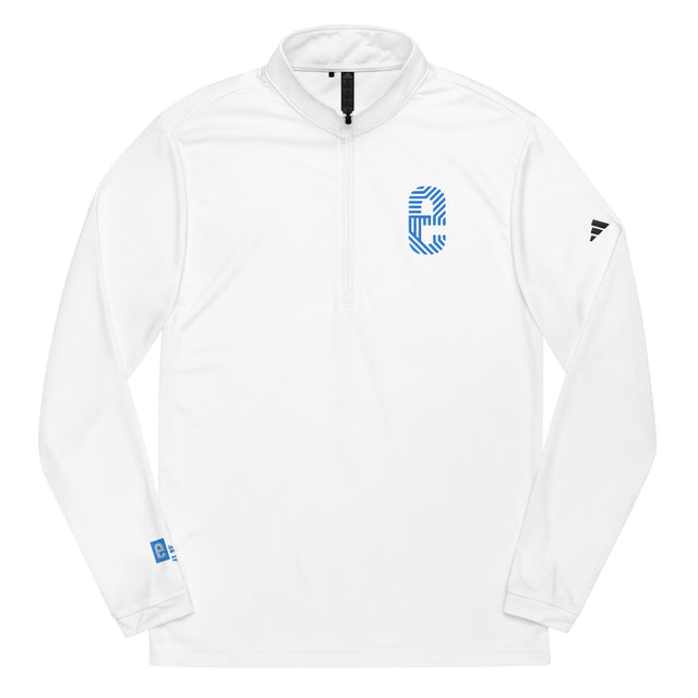 e Quarter zip pullover