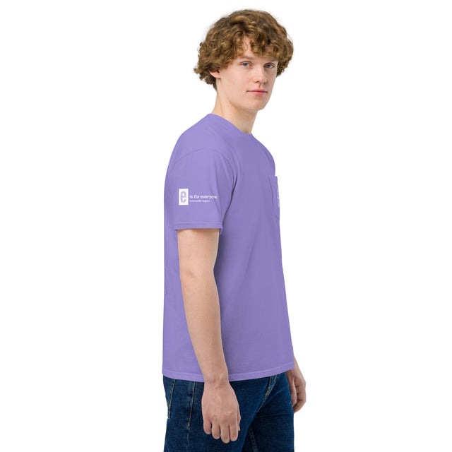 Unisex garment-dyed pocket t-shirt