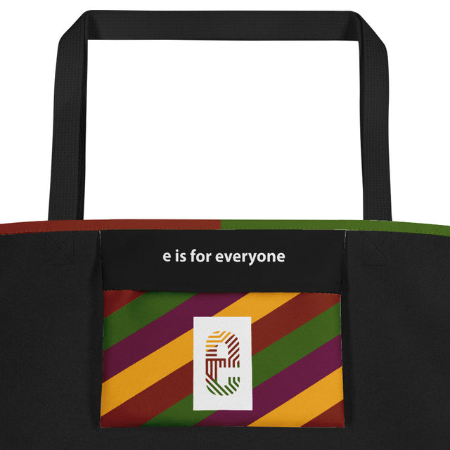 It's Fall Y'All All-Over Print Large Tote Bag