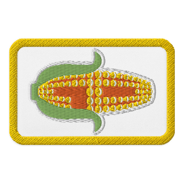 Corn-e Embroidered Patches