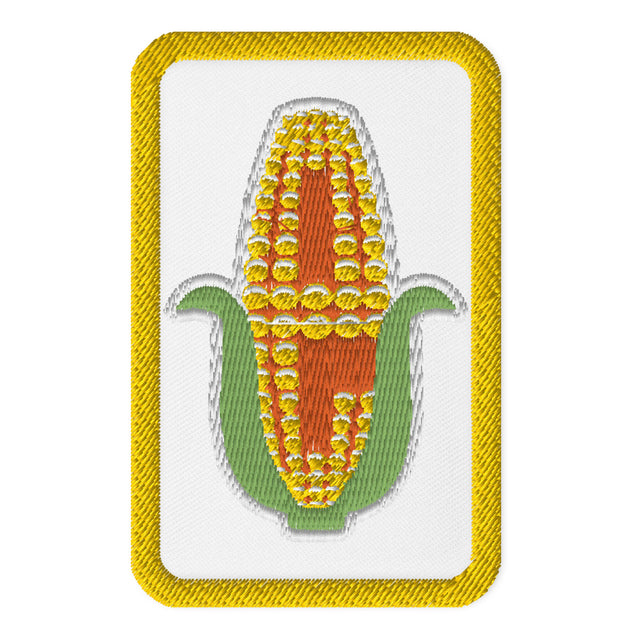 Corn-e Embroidered Patches
