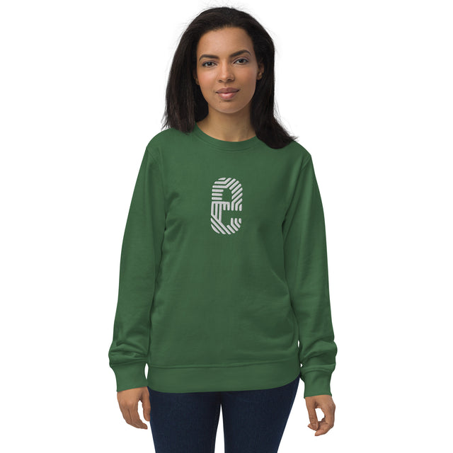 Laid-back Love for e Unisex organic sweatshirt