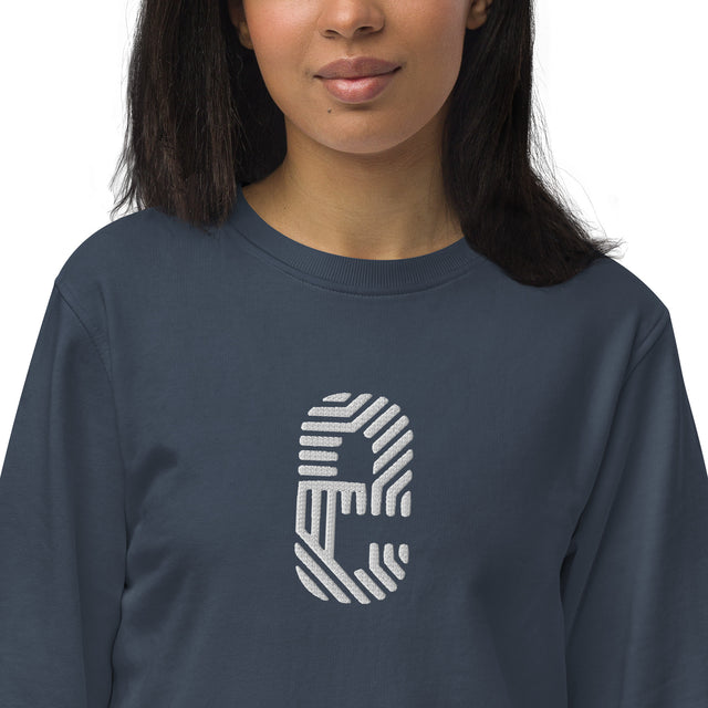 Laid-back Love for e Unisex organic sweatshirt